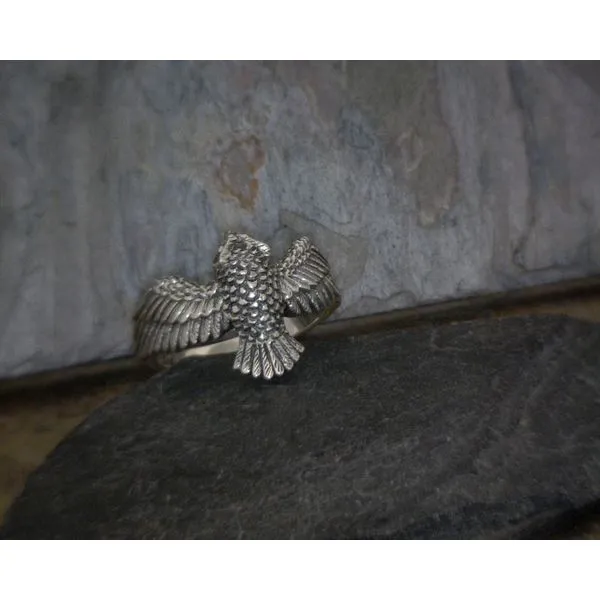 Sterling Silver Owl Ring Vulcan's Forge LLC KANSAS CITY, MO