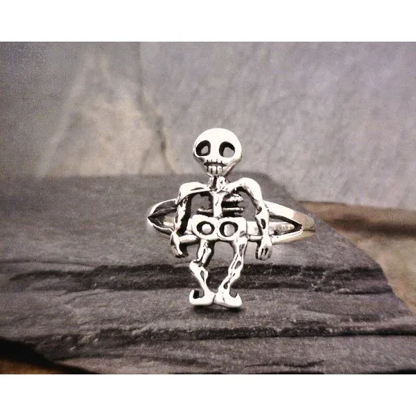 Sterling Silver Skeleton Ring Vulcan's Forge LLC KANSAS CITY, MO