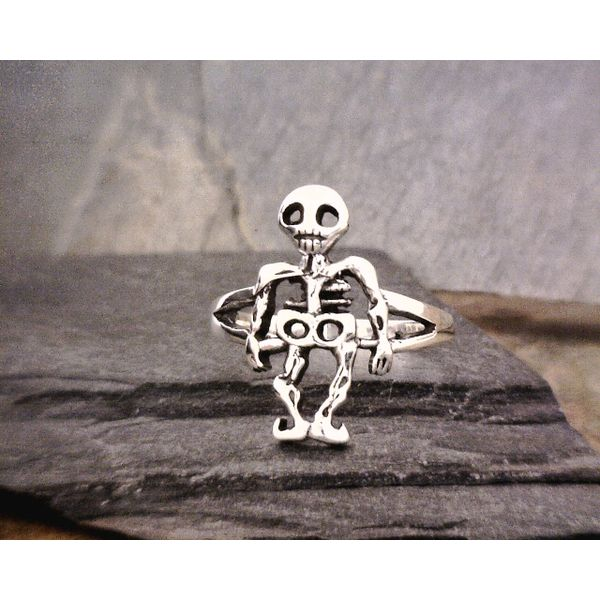 Sterling Silver Skeleton Ring Vulcan's Forge LLC Kansas City, MO