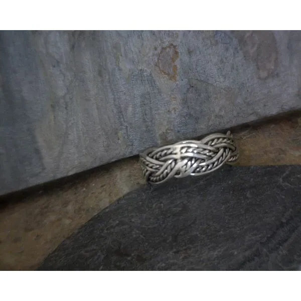 Sterling Silver Braided Ring Vulcan's Forge LLC KANSAS CITY, MO