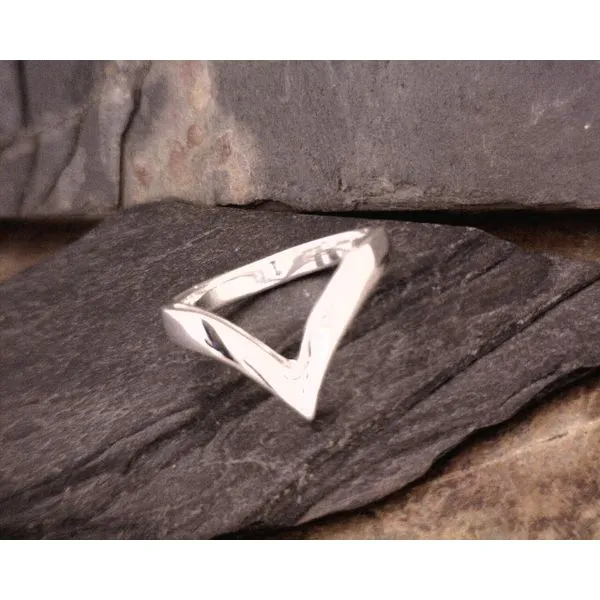 Sterling Silver Chevron Ring Vulcan's Forge LLC Kansas City, MO