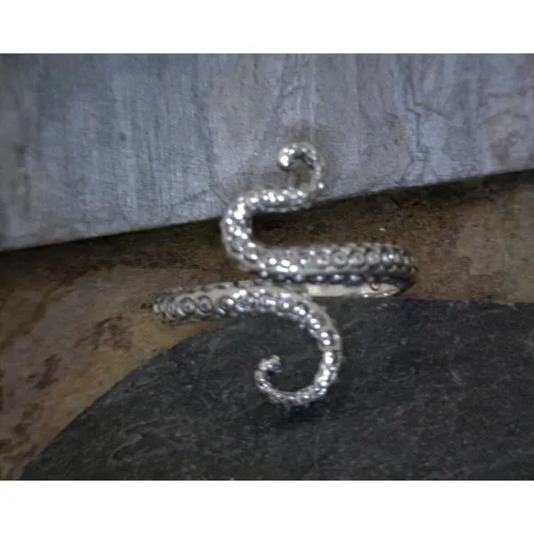 Sterling Silver Tentacle Ring Vulcan's Forge LLC KANSAS CITY, MO