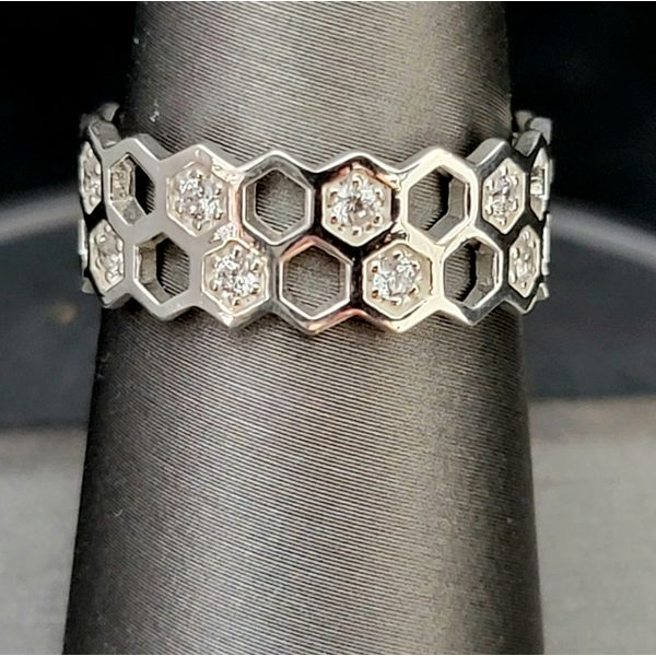 SS Honeycomb Ring Vulcan's Forge LLC Kansas City, MO