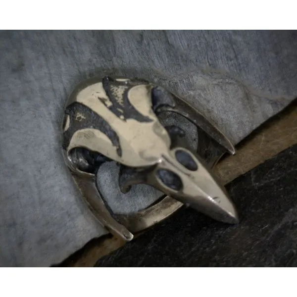 Sterling Silver Raven Ring Vulcan's Forge LLC KANSAS CITY, MO