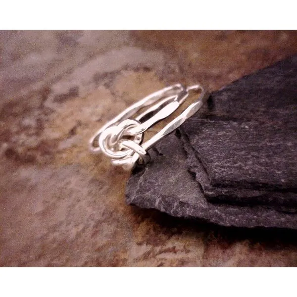 Sterling Double Knot Ring Vulcan's Forge LLC KANSAS CITY, MO