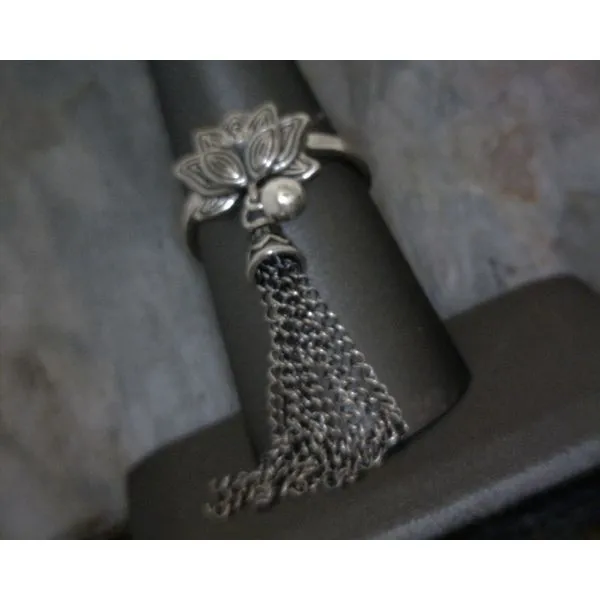 Sterling Lotus Ring Vulcan's Forge LLC KANSAS CITY, MO