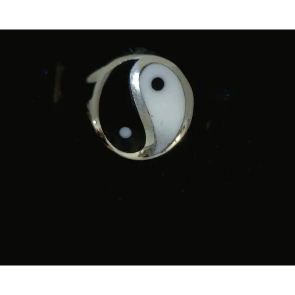 Sterling Silver Yin Yang Ring Vulcan's Forge LLC Kansas City, MO