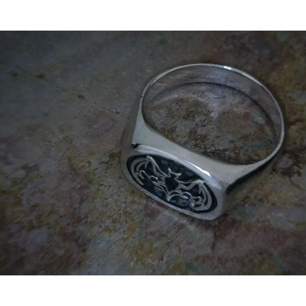 Sterling Bat Ring Size 10 Vulcan's Forge LLC KANSAS CITY, MO