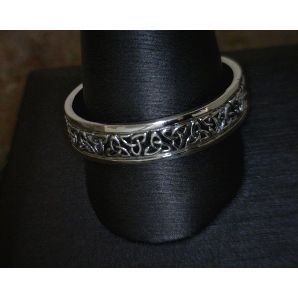 Sterling Small Triquetra Band Size 12 Vulcan's Forge LLC Kansas City, MO