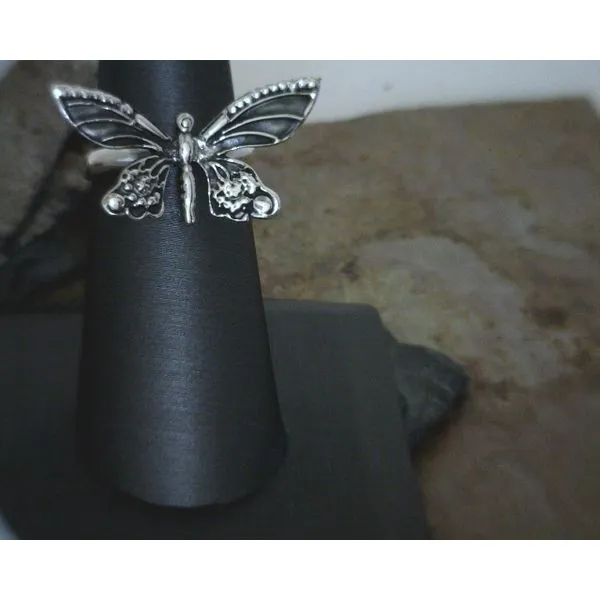 Butterfly Ring Size 6 Vulcan's Forge LLC Kansas City, MO