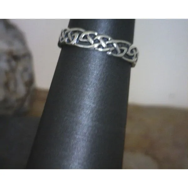 Sterling Celtic Knotwork Ring Size 7 Vulcan's Forge LLC Kansas City, MO