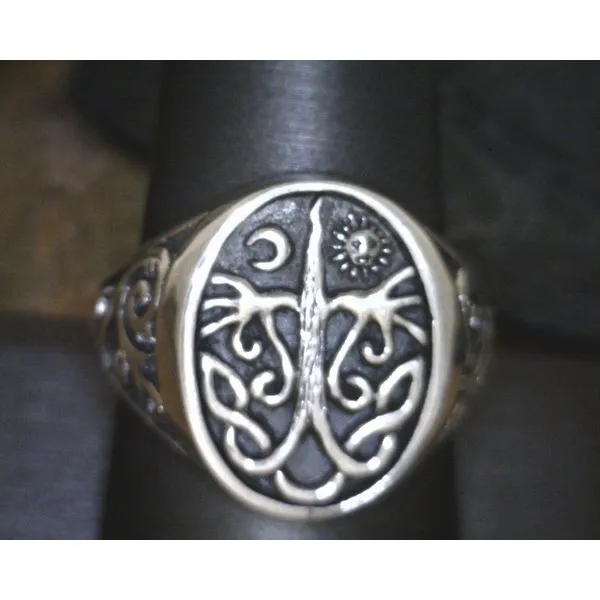 Sterling Tree of Life Signet Ring Vulcan's Forge LLC Kansas City, MO