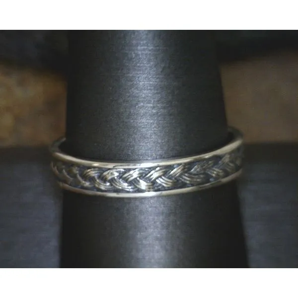 Sterling Thin Braided Band 5 Vulcan's Forge LLC Kansas City, MO