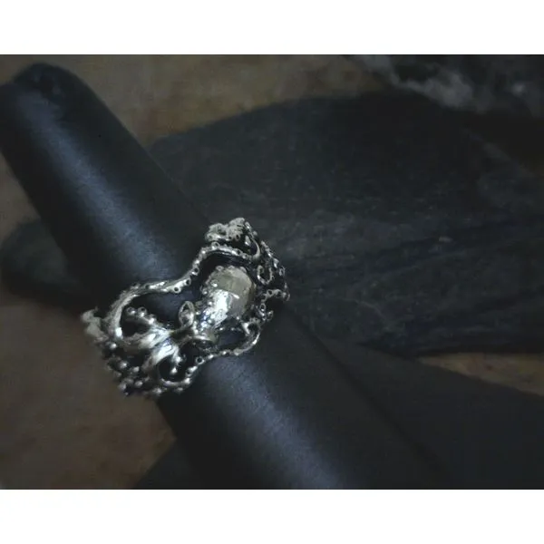 Sterling Octopus Ring Size 11 Vulcan's Forge LLC Kansas City, MO