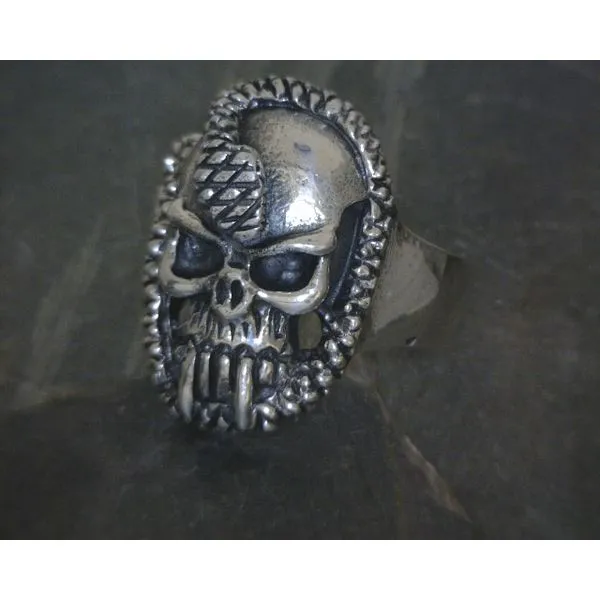 SS Fangs Skull With Snake Vulcan's Forge LLC Kansas City, MO