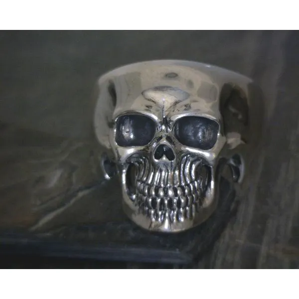 SS Skull Statement Ring  Sz15 Vulcan's Forge LLC KANSAS CITY, MO