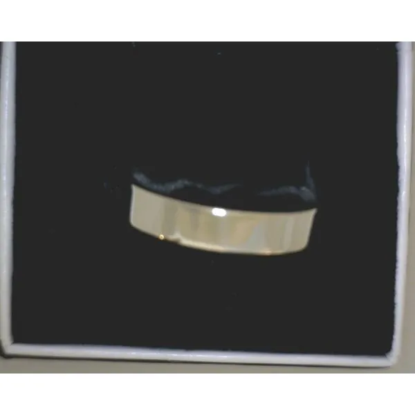 SS Flat 4 Mm Band Sz 11 Vulcan's Forge LLC KANSAS CITY, MO