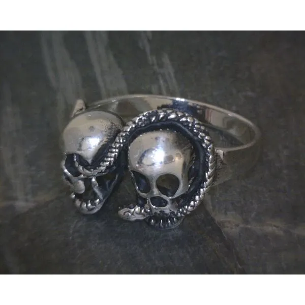 SS Skulls W Snake & Cross Bones Vulcan's Forge LLC KANSAS CITY, MO
