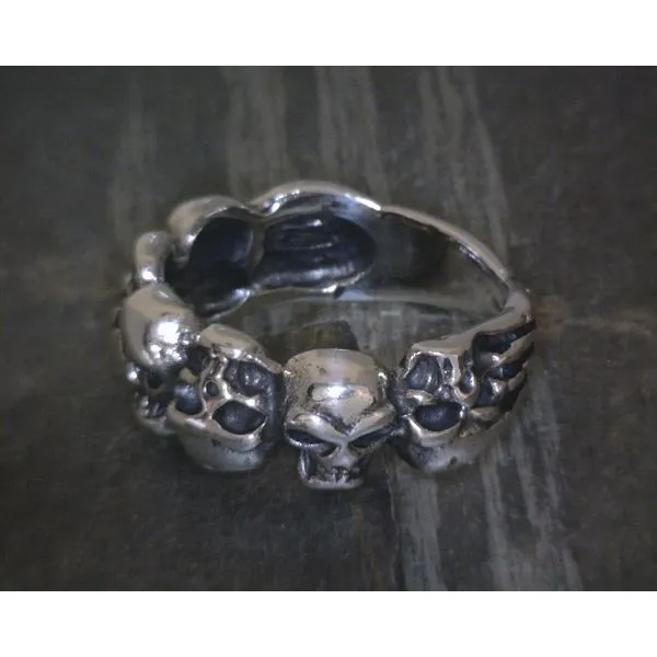 SS Skulls W Skeleton Hands Band Vulcan's Forge LLC KANSAS CITY, MO