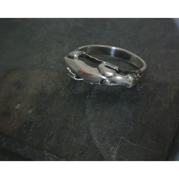 SS Full Body Crouching Panther Ring Vulcan's Forge LLC KANSAS CITY, MO