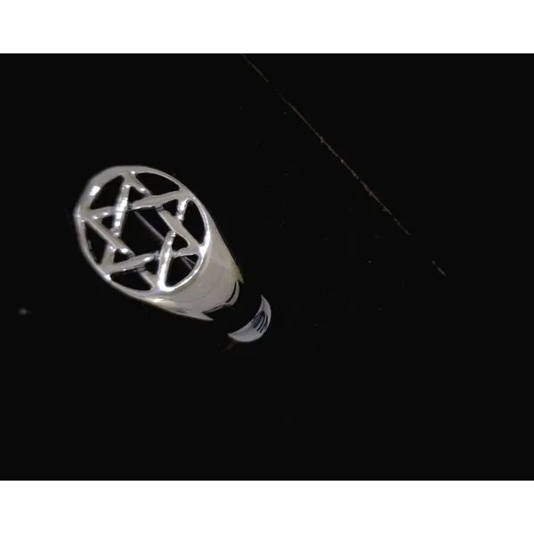 Ss Star Of David Ring Vulcan's Forge LLC KANSAS CITY, MO
