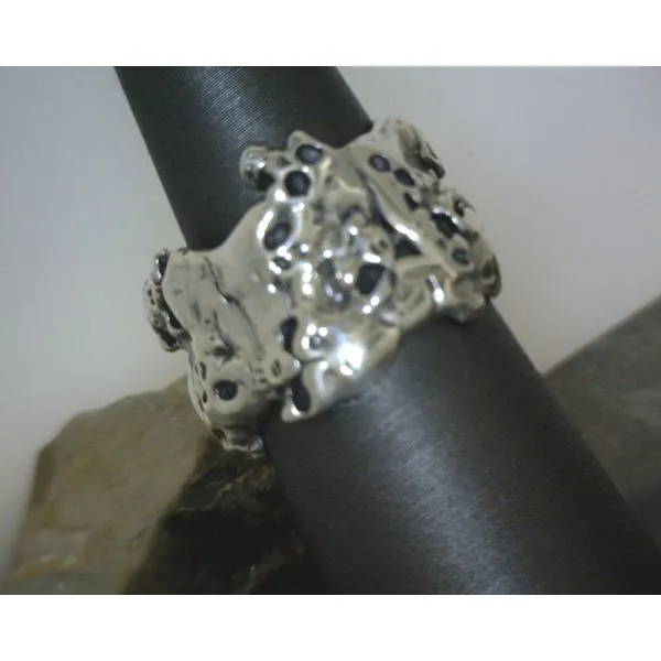SS Multi Skull Band Ring 6 Vulcan's Forge LLC KANSAS CITY, MO