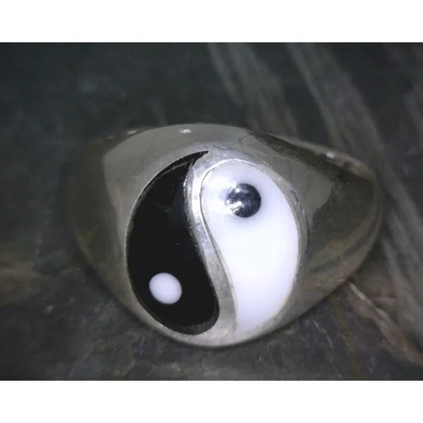 SS Yin Yang Ring Vulcan's Forge LLC Kansas City, MO