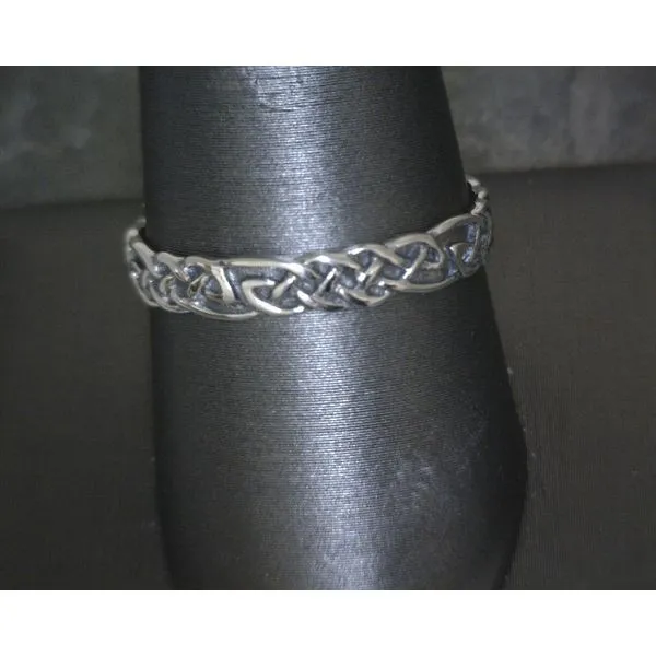 SS Celtic Knotwork Solid Band Ring Vulcan's Forge LLC KANSAS CITY, MO