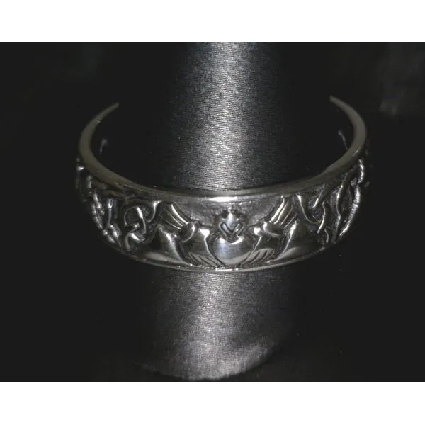 SS Knotwork Celtic Band Ring Claddagh Vulcan's Forge LLC KANSAS CITY, MO