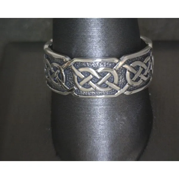 SS Celtic Knotwork Ring Vulcan's Forge LLC Kansas City, MO