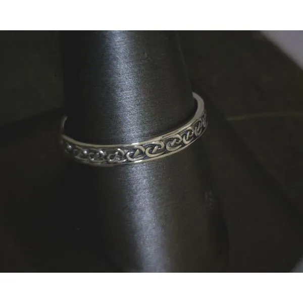 SS Celtic Knotwork Band Ring Vulcan's Forge LLC KANSAS CITY, MO