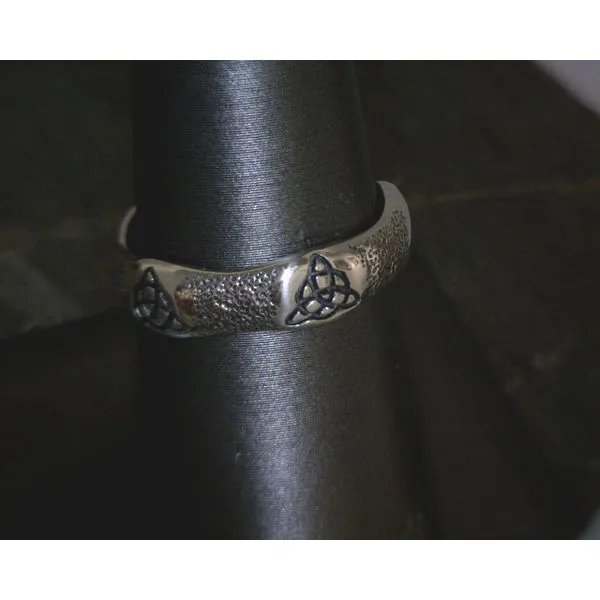 SS Celtic Crescent Moon Ring Vulcan's Forge LLC KANSAS CITY, MO