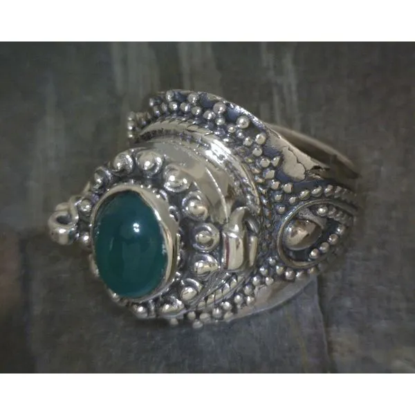 SS Bz Cab Green Onyx Vintage Style Poison Vulcan's Forge LLC KANSAS CITY, MO