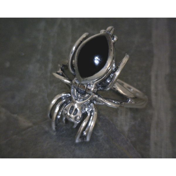 SS Spider Poison Ring Sz Vulcan's Forge LLC KANSAS CITY, MO