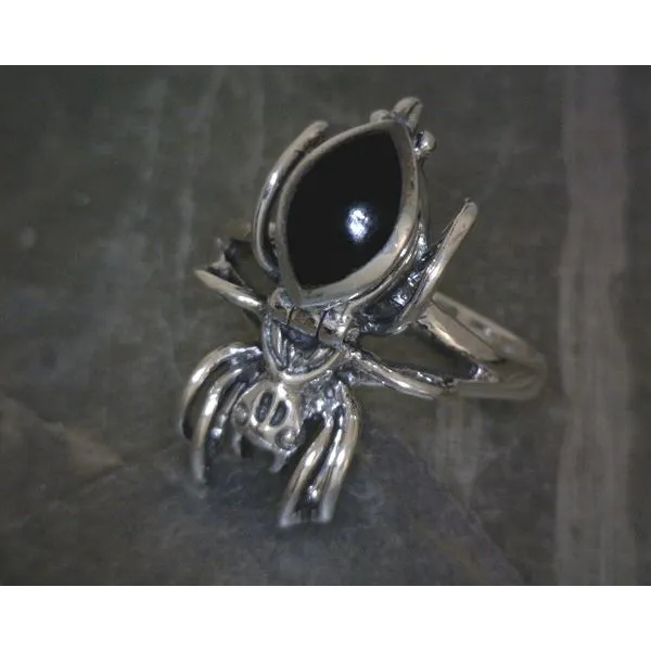 SS Spider Poison Ring Sz Vulcan's Forge LLC KANSAS CITY, MO