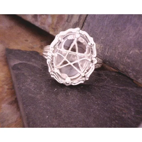 Sterling Quartz Over A Pentacle Vulcan's Forge LLC Kansas City, MO