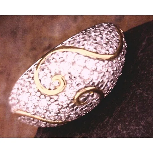 Silver CZ Ring Vulcan's Forge LLC KANSAS CITY, MO