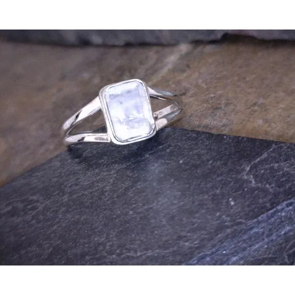Silver Moonstone Ring Vulcan's Forge LLC KANSAS CITY, MO