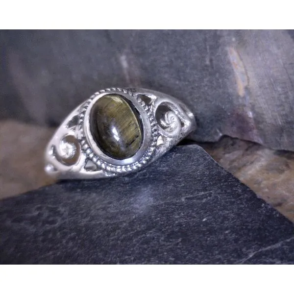 Sterling Silver Tiger Eye Ring Vulcan's Forge LLC KANSAS CITY, MO