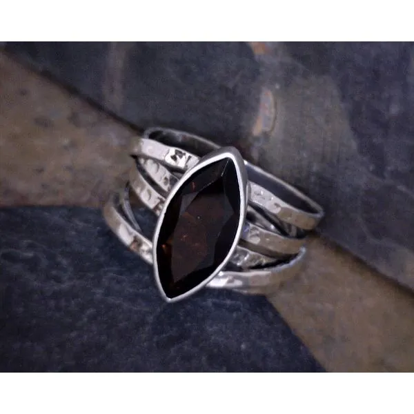 Sterling Silver Garnet Ring Vulcan's Forge LLC KANSAS CITY, MO