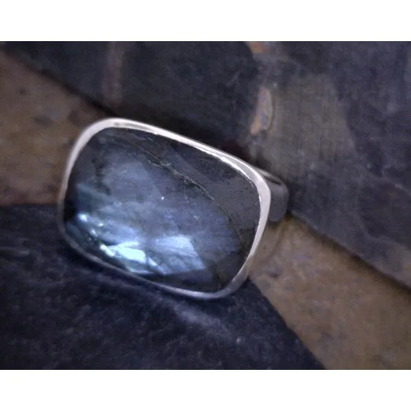 Sterling Silver Labradorite Ring Vulcan's Forge LLC KANSAS CITY, MO