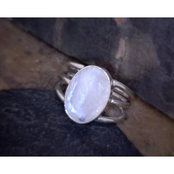 Sterling Silver Moonstone Ring Vulcan's Forge LLC KANSAS CITY, MO