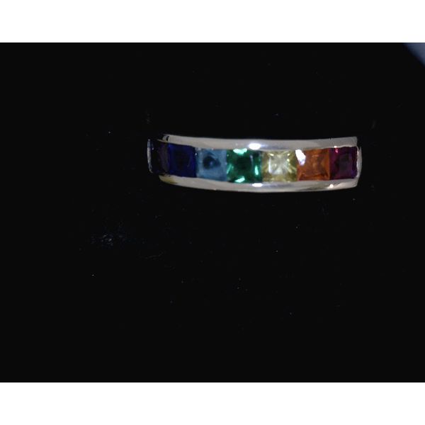 Sterling Silver Rainbow Ring Vulcan's Forge LLC Kansas City, MO