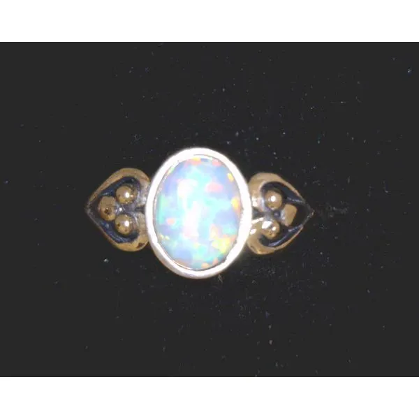 Sterling Silver Opal Ring Vulcan's Forge LLC KANSAS CITY, MO