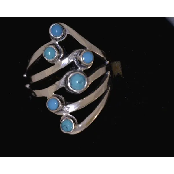Sterling Silver Turquoise Ring Vulcan's Forge LLC KANSAS CITY, MO