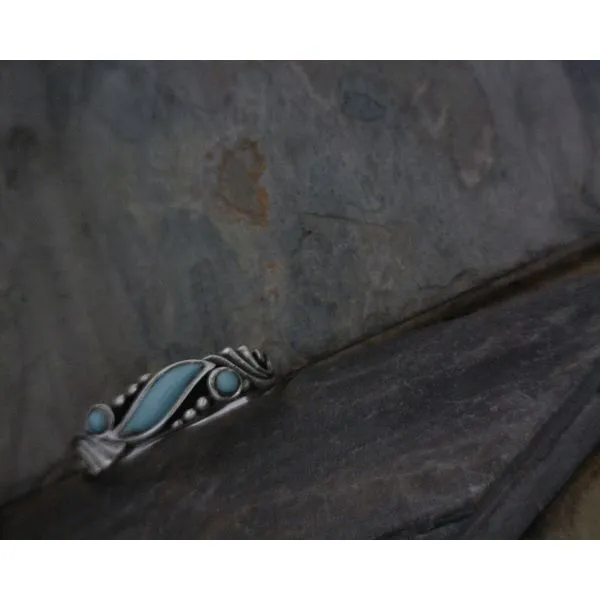 Sterling Silver Turquoise Ring Vulcan's Forge LLC KANSAS CITY, MO