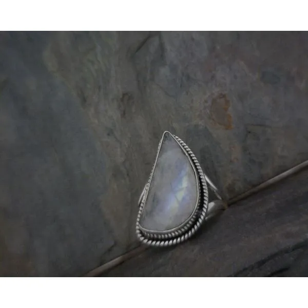 Sterling Silver Moonstone Ring Vulcan's Forge LLC KANSAS CITY, MO