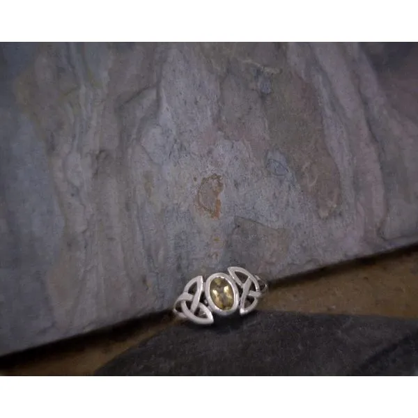 Sterling Silver Citrine Ring Vulcan's Forge LLC KANSAS CITY, MO