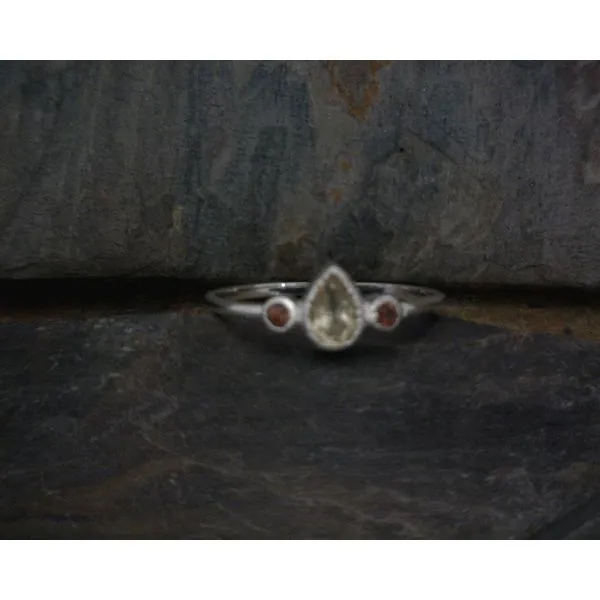 Sterling Silver Pear ring Vulcan's Forge LLC KANSAS CITY, MO