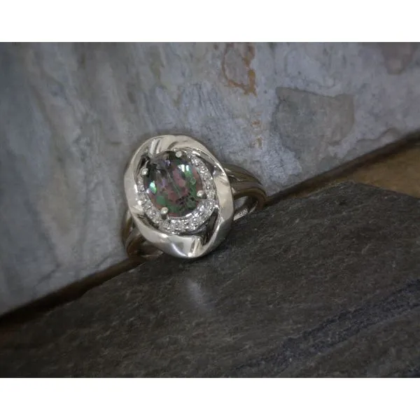 Sterling Silver Mystic Topaz Ring Vulcan's Forge LLC KANSAS CITY, MO